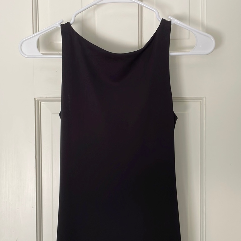 Black Cache floor length gown